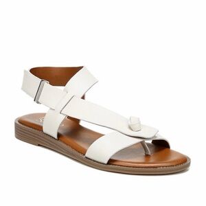 Franco Sarto Flats Sandals White 8.5
